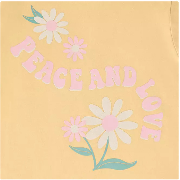 Member's Mark Girl's 3 Piece Tutu Set Yellow and Pink Flowers Size 6 - Picture 9 of 12